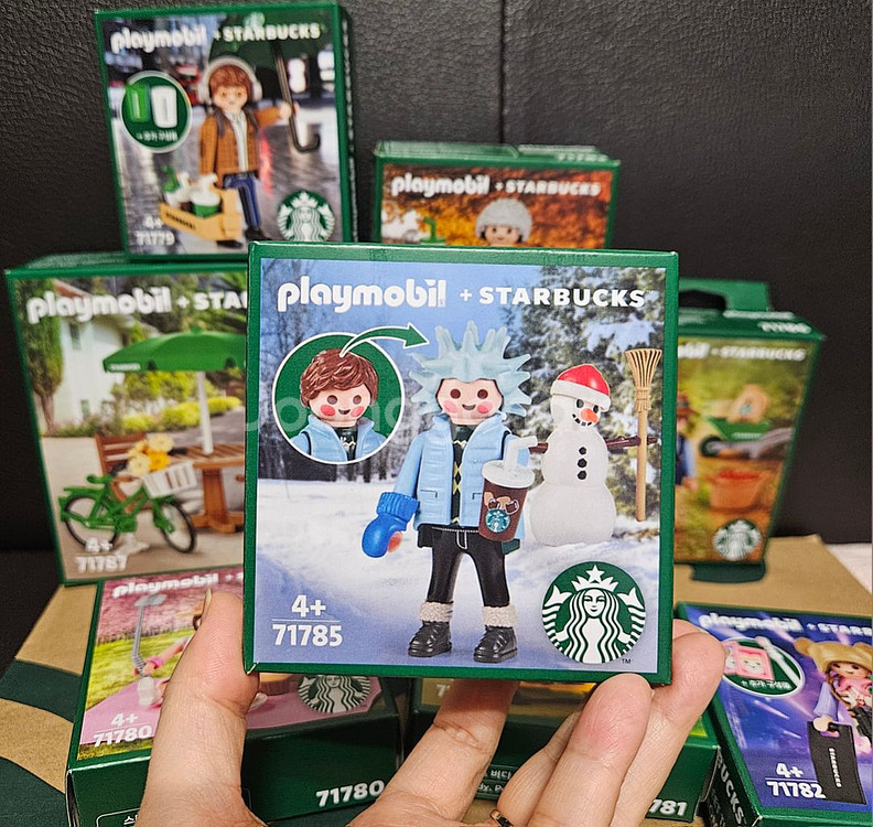 미개봉&택포]스타벅스 24 버디 플레이모빌 9종 풀세트--6