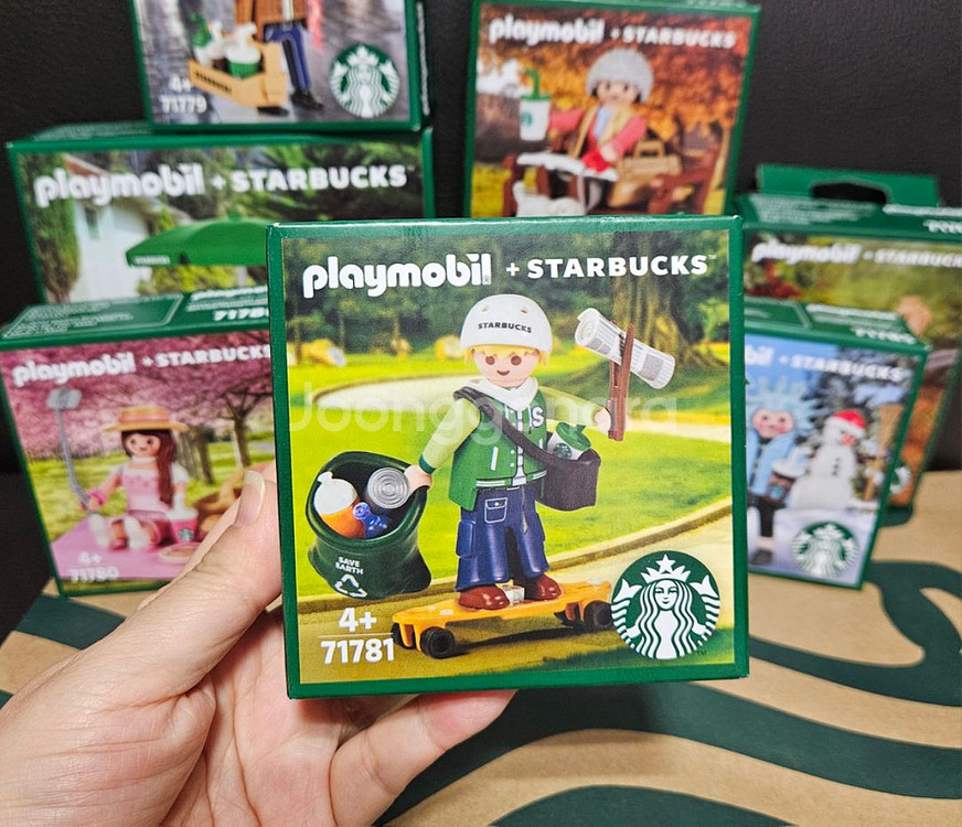 미개봉&택포]스타벅스 24 버디 플레이모빌 9종 풀세트--8