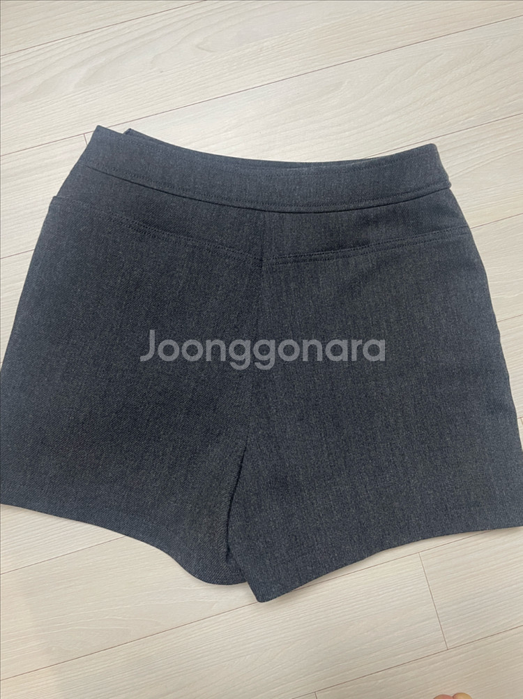 시에sie 조세핀 트라우저 스커트 차콜xs (새제품)--3