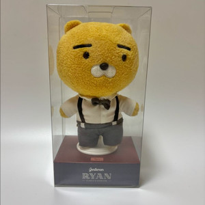 라이언 젠틀맨 인형 정장입은 카카오프렌즈 춘식이 한정판