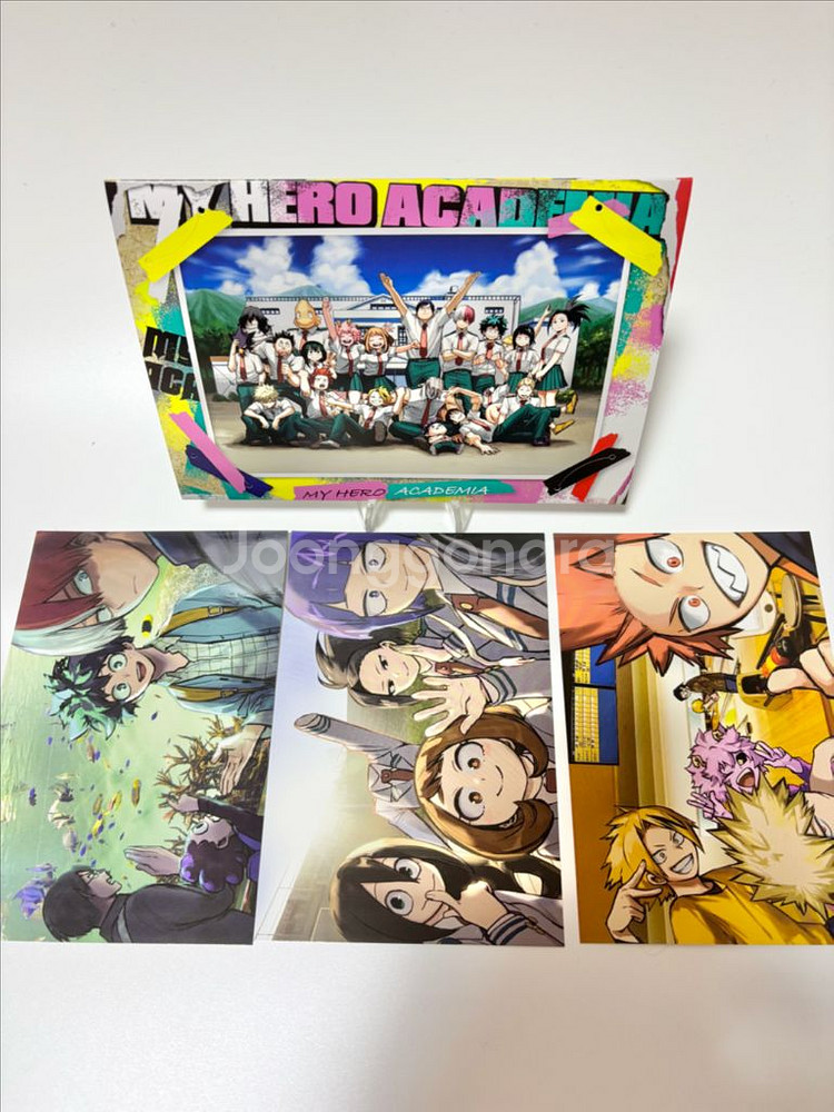 나의히어로아카데미아 엽서 세트 일본 한정판 굿즈 특전--0