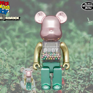 베어브릭 마퍼 1st 크롬 400% + 100%