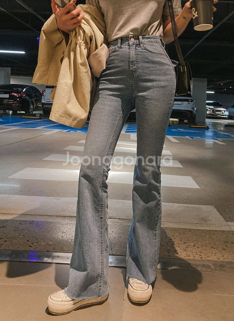 메이빈스 부츠컷 청바지 데님 팬츠--7