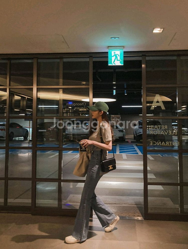 메이빈스 부츠컷 청바지 데님 팬츠--8