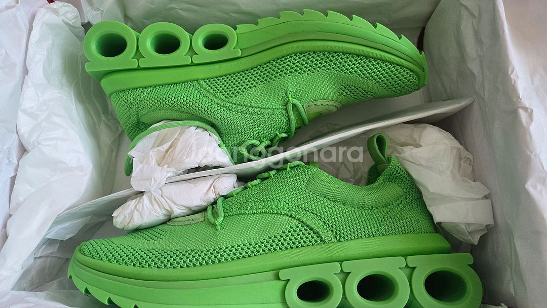 페라가모 니모 니트 스니커즈 265사이즈--0