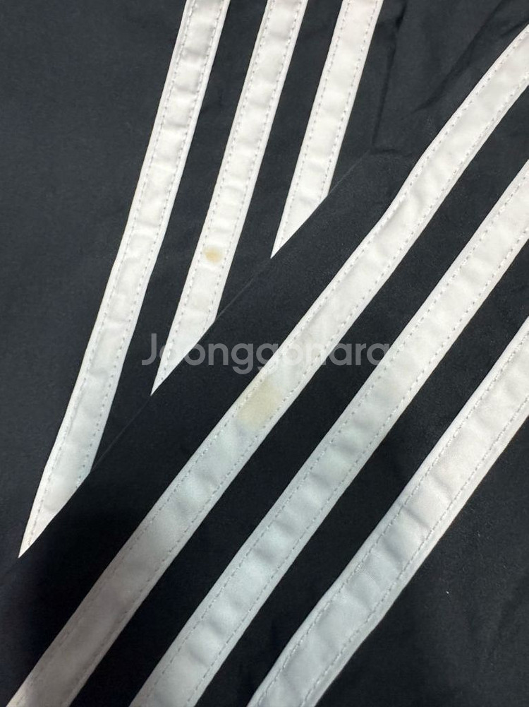 아디다스 에센셜 우븐 윈드브레이커 후드 바람막이--5