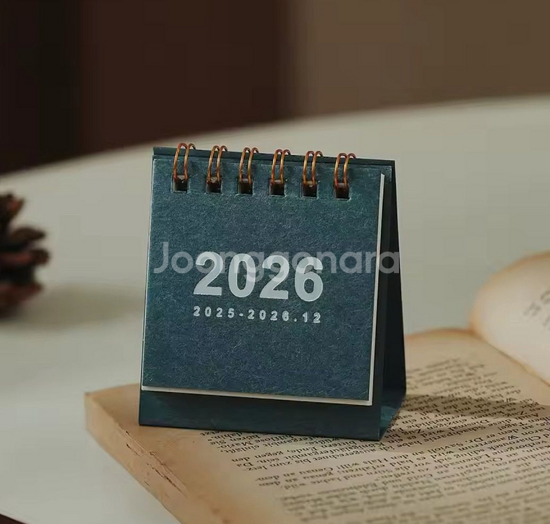 2026년 포인트 탁상 미니 달력 새상품 3종색상--7