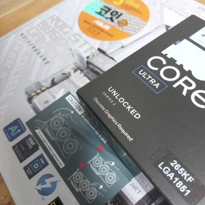 인텔 265kf+ASUS ROG STRIX B860g