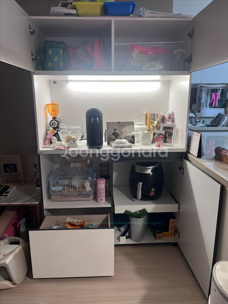 젠우드 홈카페 수납장1200 주방수납장--2