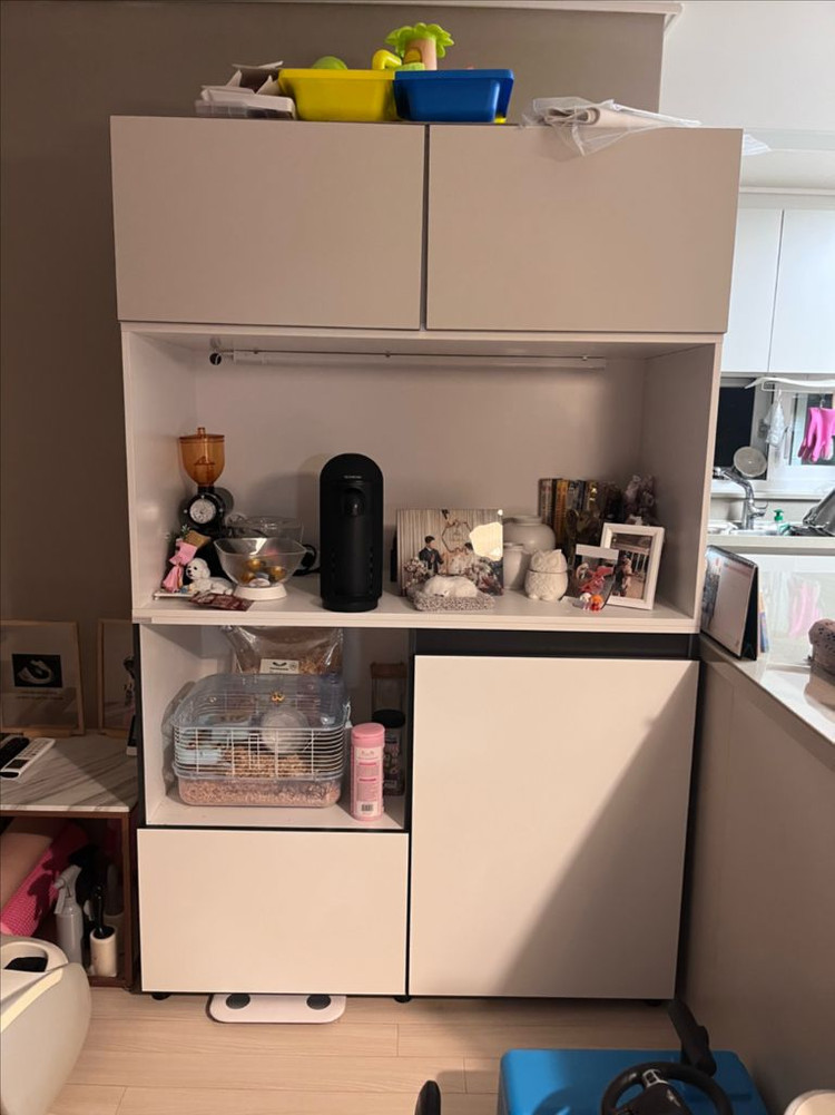 젠우드 홈카페 수납장1200 주방수납장--1