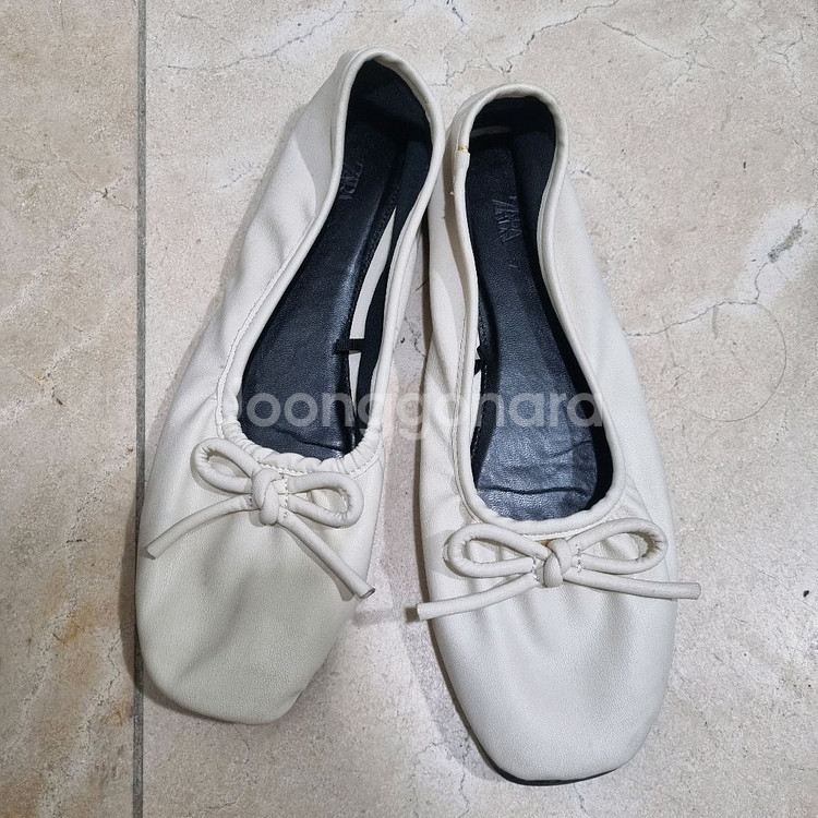 자라 발레리나 소프트 리본플랫 37(235-240)--0