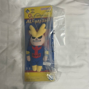 히로아카 제일복권 행복하게 G상 올마이트 인형 키링 미