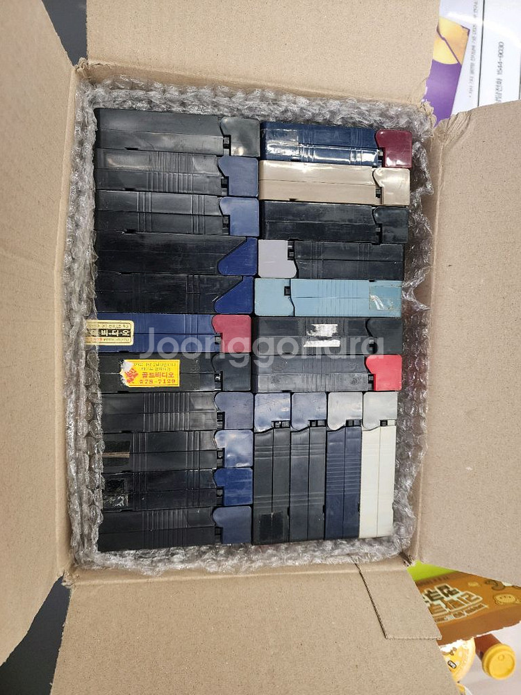 무료배송 비디오테이프 vhs 케이스없음 20개--2