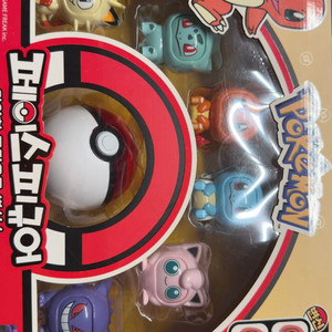 포켓몬 페이스 피규어 세트