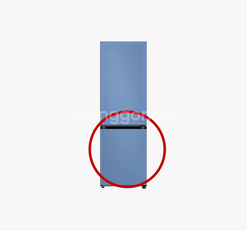 삼성 비스포크 2도어 패널 하단--0