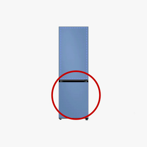 삼성 비스포크 2도어 패널 하단