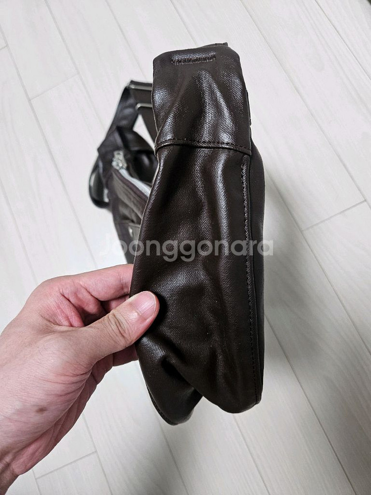 요시다포터 프리스타일 숄더백 다크브라운 스몰--5