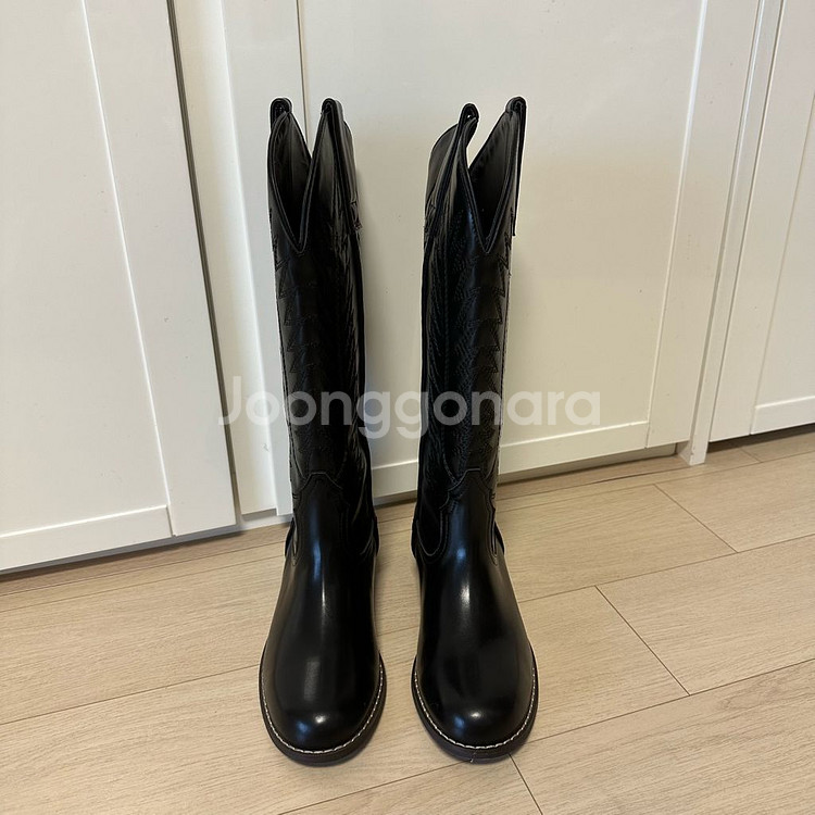 230-235 웨스턴롱부츠 블랙--0
