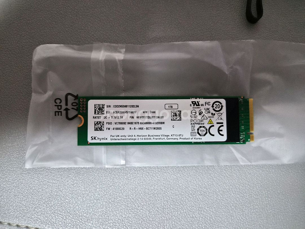 SK하이닉스 BC711 1TB NVMe SSD--0