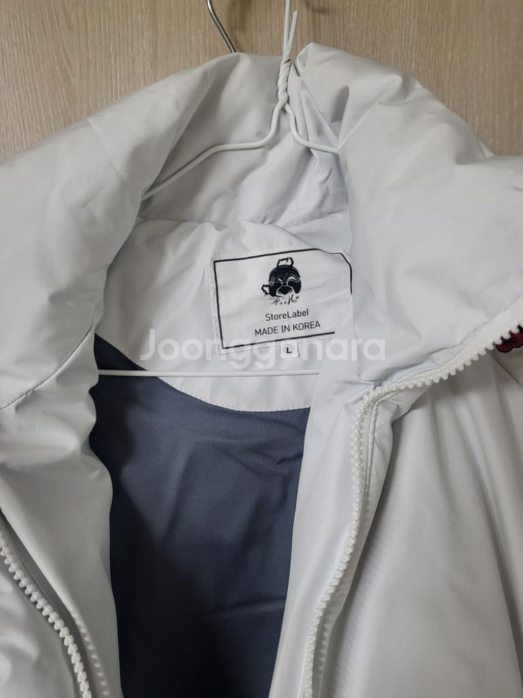 아시하 매화 구스다운 패딩 남여공용 사이즈 L--4