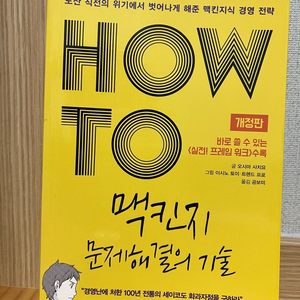 HOW TO 맥킨지 문제해결의 기술 (오시마 사치요)