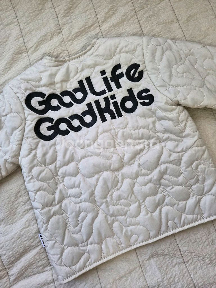 glgk 누빔 로고 자켓 120--2