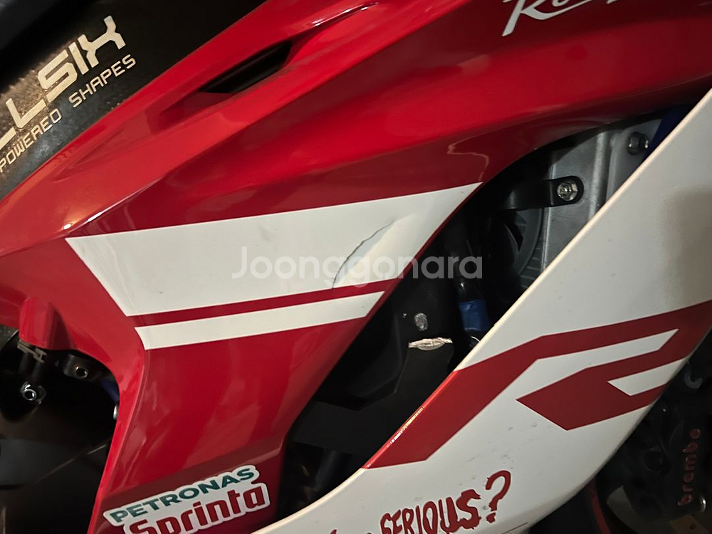 야마하 YZF R6 SC머플러 소음기X(구변O)--9