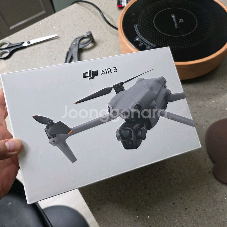 dji air3 플라이모어 rc2 드론은 미개봉--0