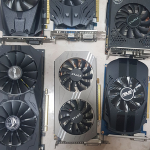 저가 보급형 그래픽 카드 VGA GTX1660 1050