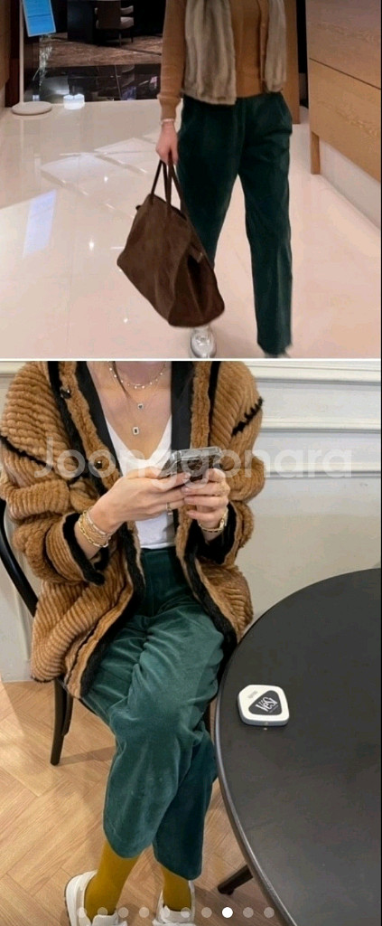 소윰 벨벳 코듀로이 팬츠(5가지컬러 각각)--7