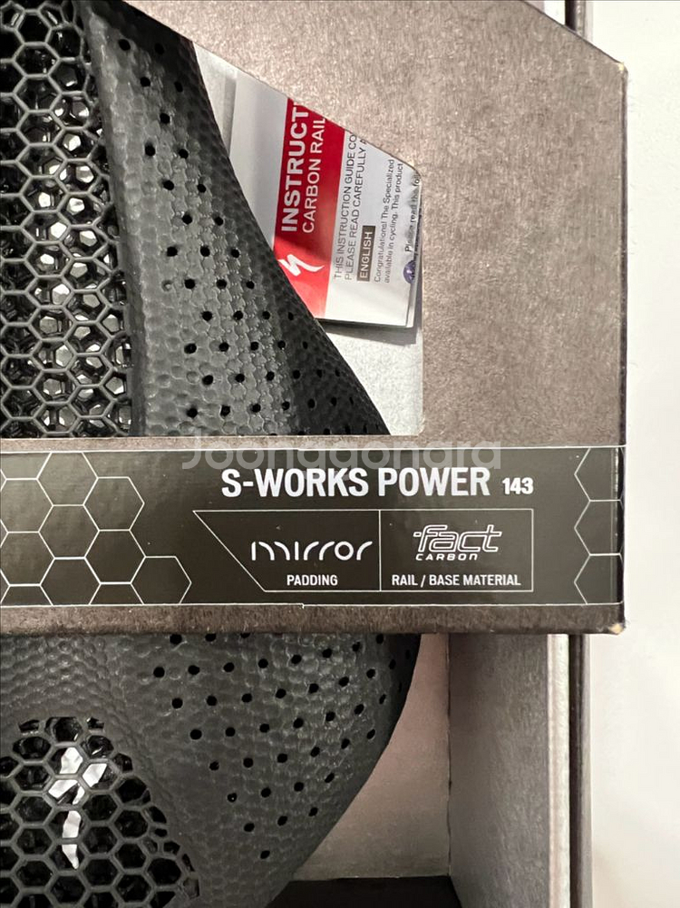 에스웍스 파워 미러안장 143사이즈 새상품 팝니다--1