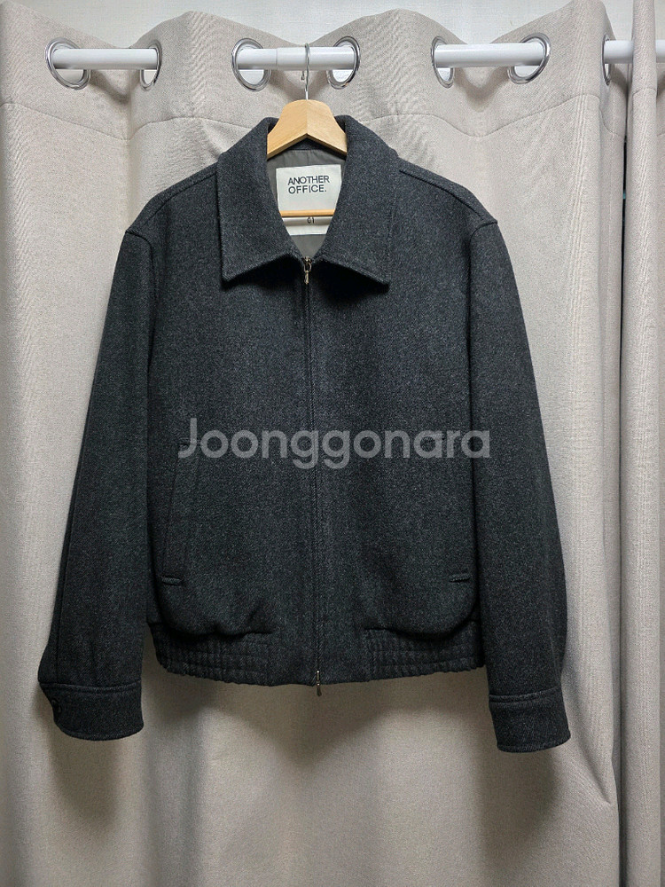 24AW 어나더오피스 볼륨 블루종 / 케비어(그레이)--7