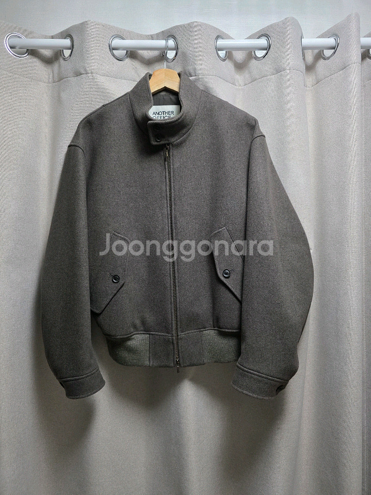 24AW 어나더오피스 허그 헤링턴 자켓 / 밍크 브라운--6