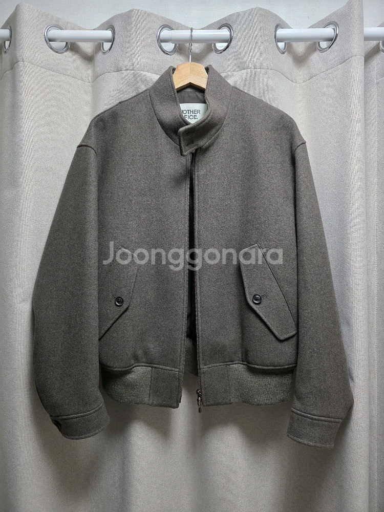 24AW 어나더오피스 허그 헤링턴 자켓 / 밍크 브라운--7