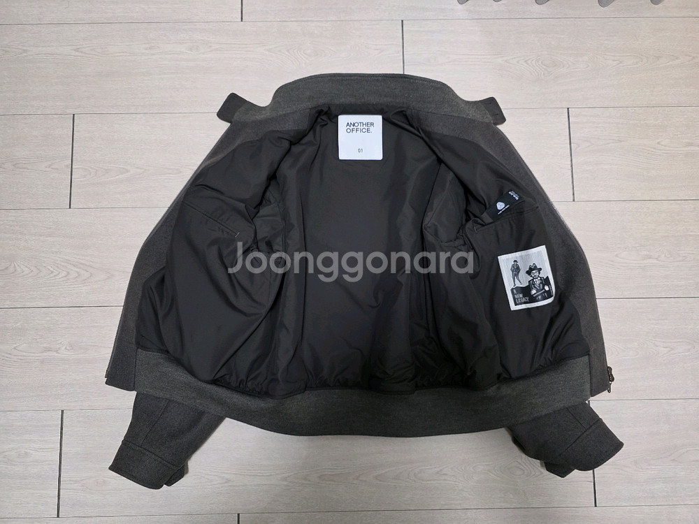 24AW 어나더오피스 허그 헤링턴 자켓 / 밍크 브라운--9