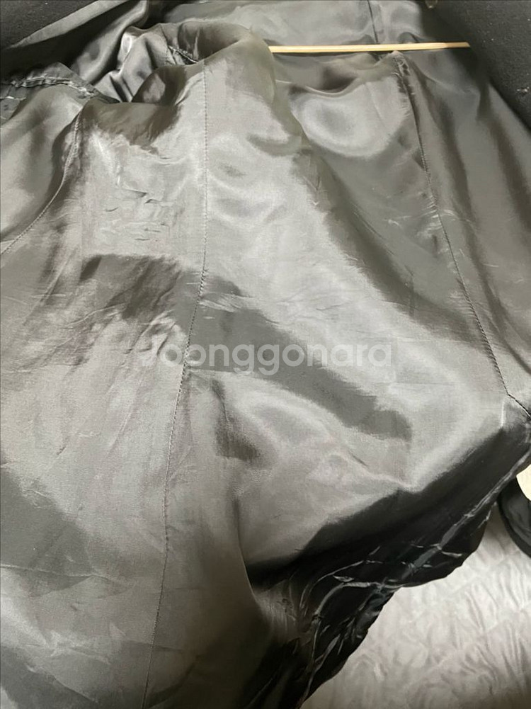 폴로 반코트 피코트 블랙 L 100~105 사이즈--5