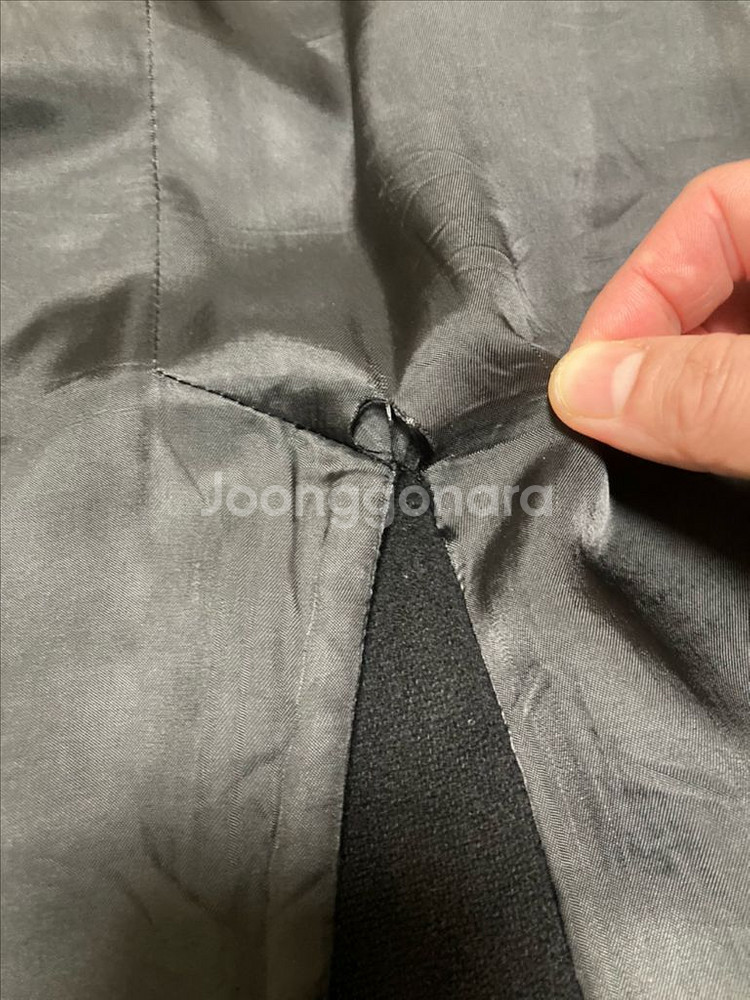 폴로 반코트 피코트 블랙 L 100~105 사이즈--6