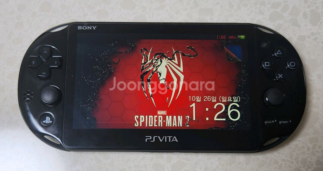 PS VITA 2세대 블랙 128G 팝니다--0