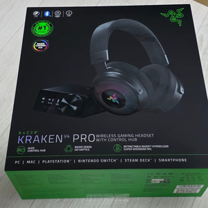 Razer Kraken V4 Pro (정품) 팝니다