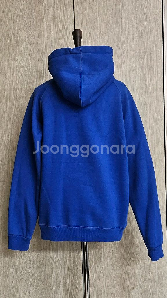 Acover 코발트 블루 기모후드티 (M)--4