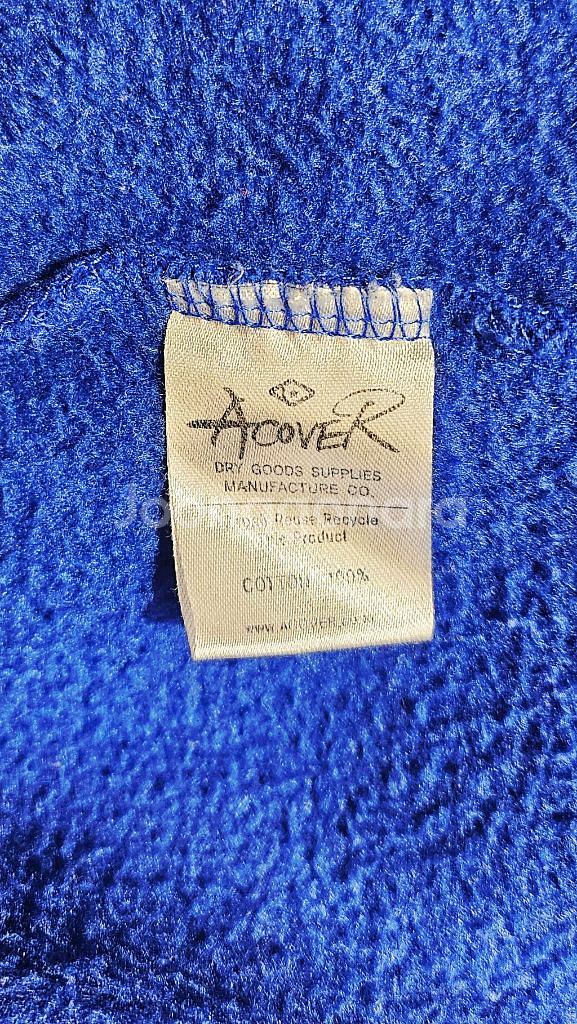 Acover 코발트 블루 기모후드티 (M)--6