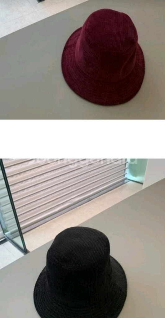 소윰 모자 2가지 일괄 soyoom 페도라 햇--1