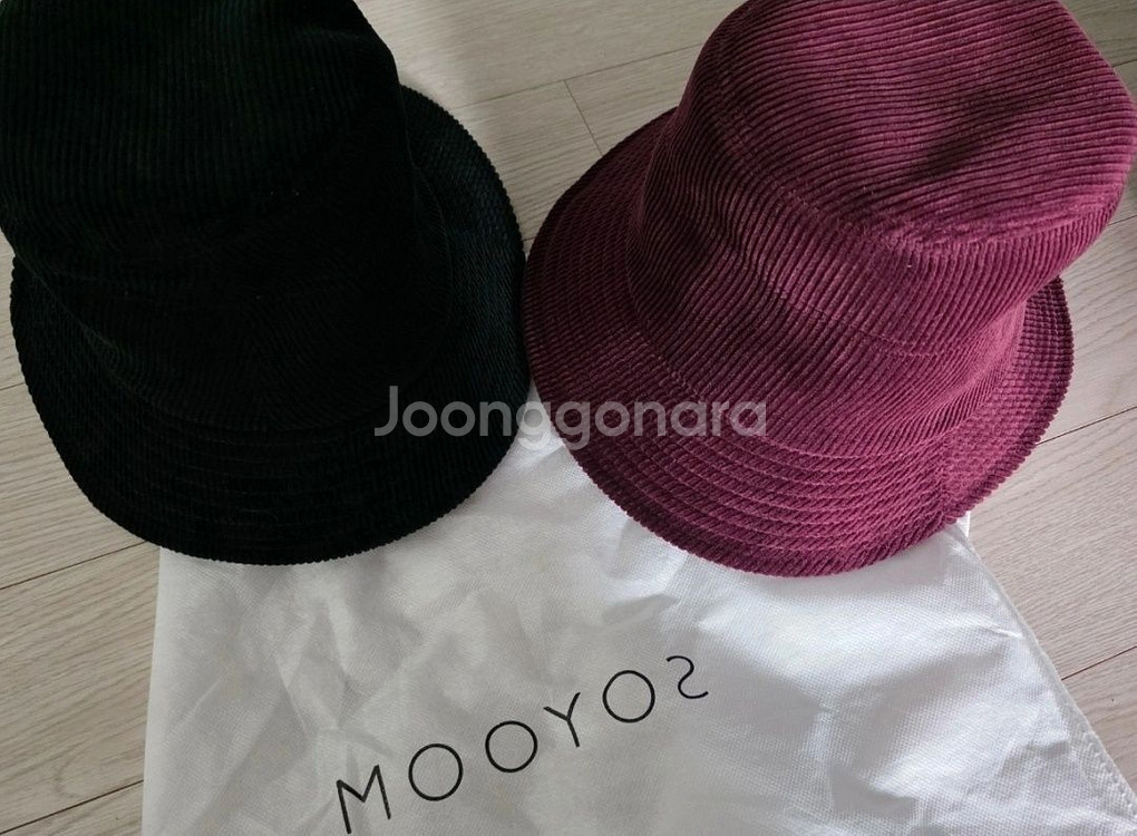 소윰 모자 2가지 일괄 soyoom 페도라 햇--0