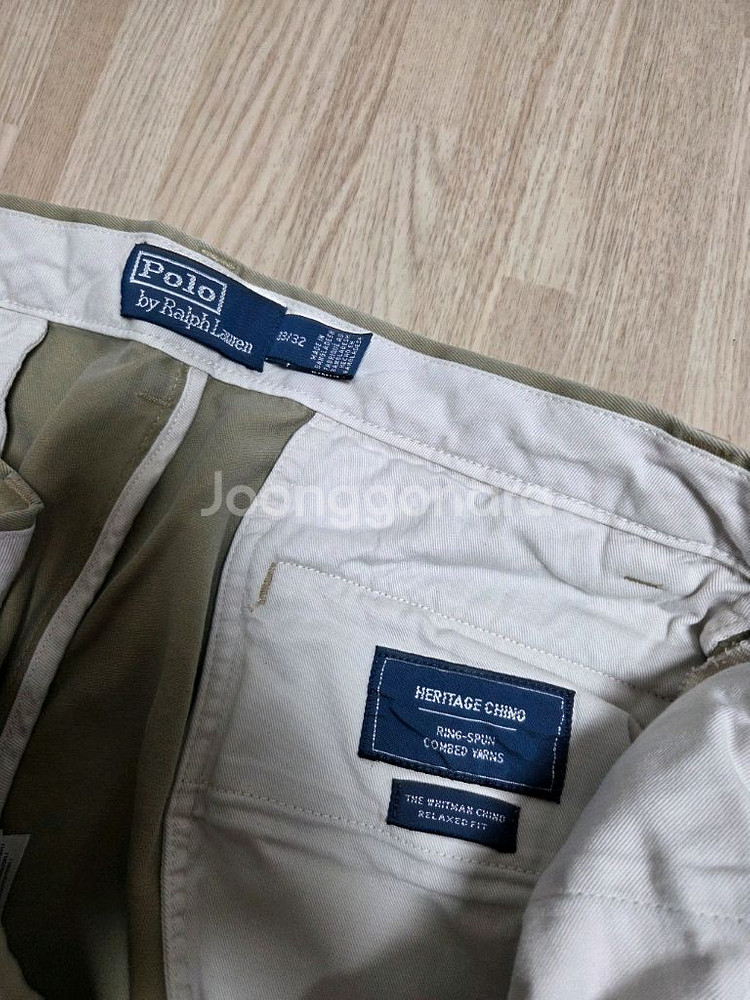폴로 휘트먼 치노팬츠 33/32--1
