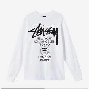 스투스 롱슬리브 하얀색