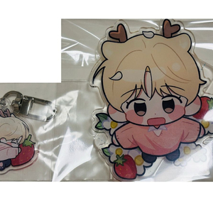 데못죽 테스타 선아현 럭드 아크릴 스탠드 키링 세트