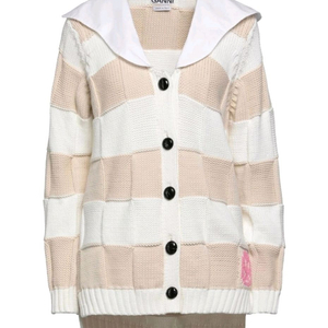 가니 Ganni 스마일 가디건 니트