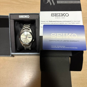 세이코5 오토매틱 SRPK91K1