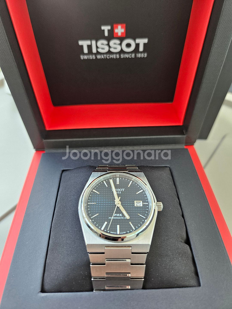 (새상품) 티쏘 PRX 파워매틱 80 청판(40mm)--1
