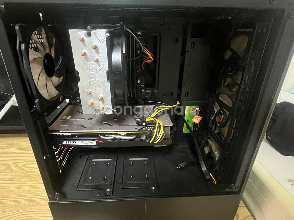 데스크탑 본체 1660ti i5-9400f ssd 1t--1